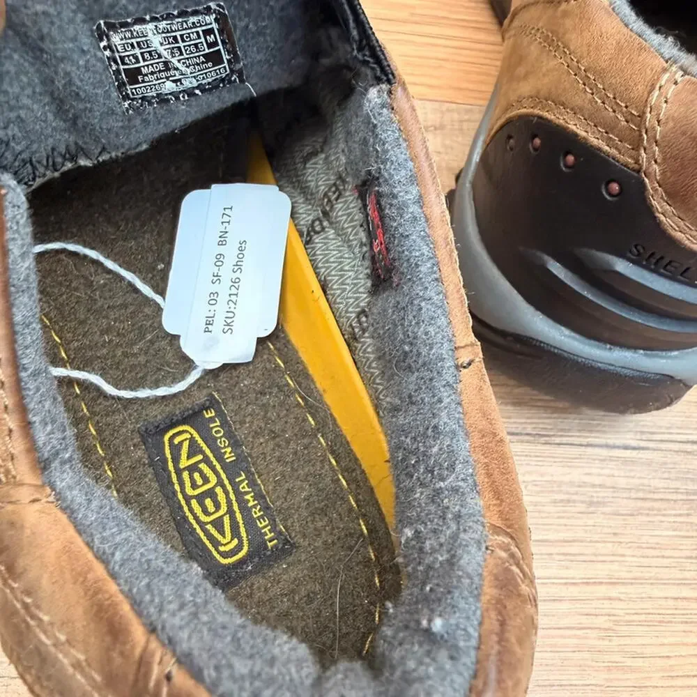 Keen Brixen Low Slip On Men's Size 8.5 Waterproof Insulated Mules Shoe